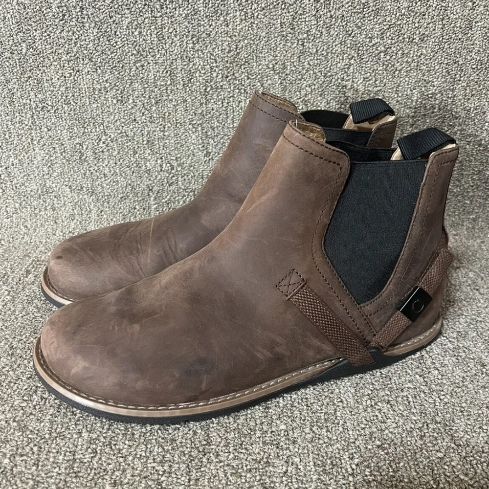 Xero Shoes Mens Barefoot MELBOURNE Boots Lightweight Size 10 US Brown